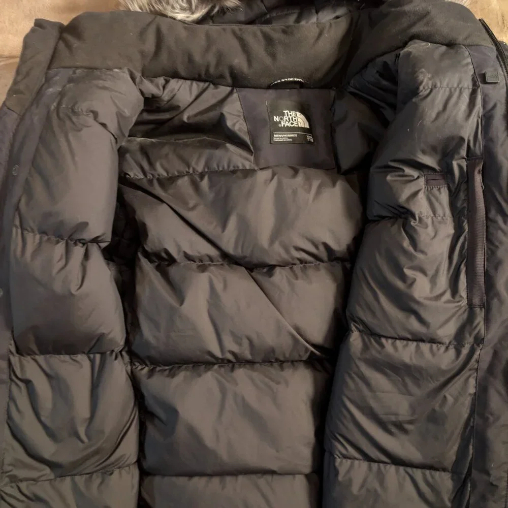 EUC‎ Mens North Face parka coat.. XXL